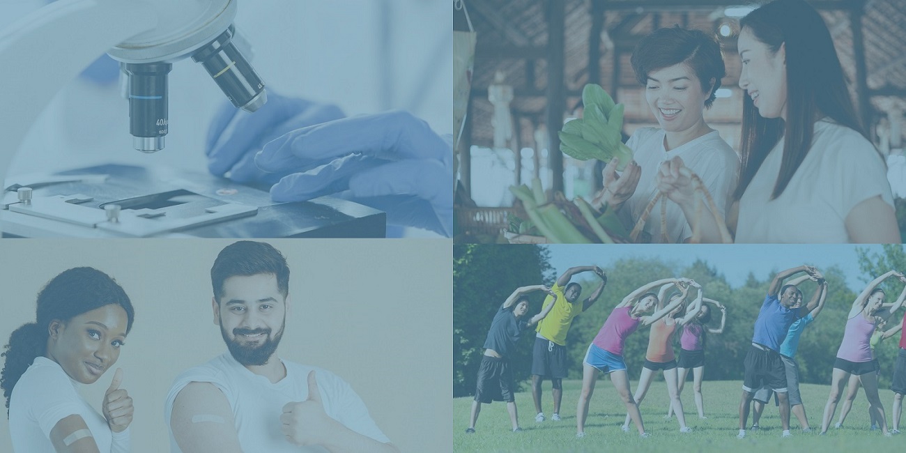 Medical provider high-fiving a patient